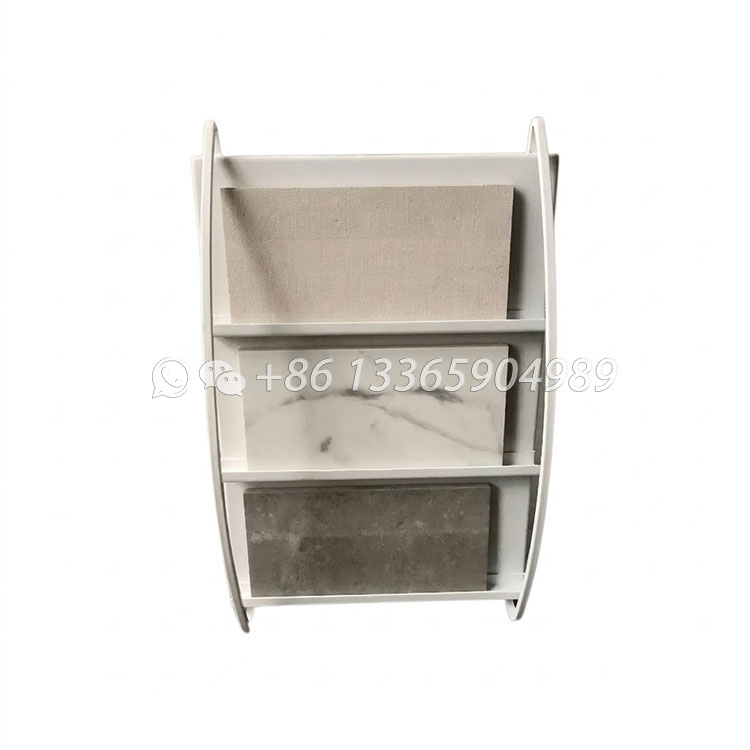 ceramic tiles simple display stand granite storage racks