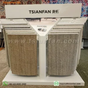 Carpet hanging floor display stand exhibition hall display stand
