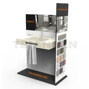 Multifunctional display rack bathroom display design combination rack