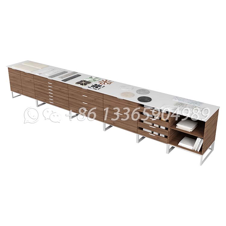mosaic tiles display cabinet stone display ideas-CC015