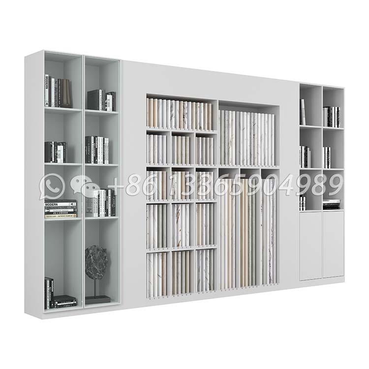ceramic tile combination display stand stone display solution-CH055