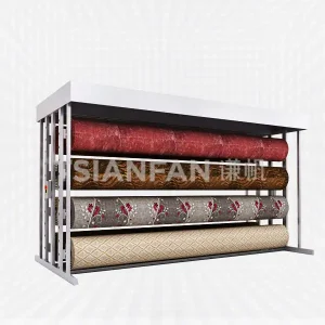 retail fabric store displays,carpet display rack-cj2010