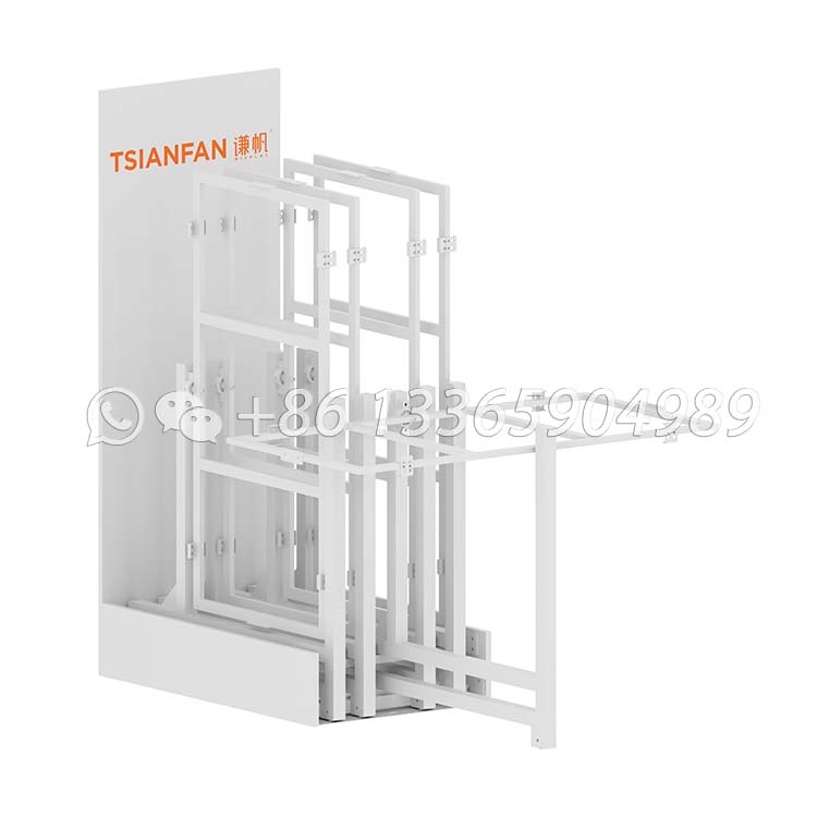 瓷砖推拉式展示架样品石材旋转展示架-CT2216