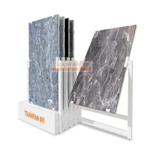 premium ceramic tiles push-pull display stand-CT602