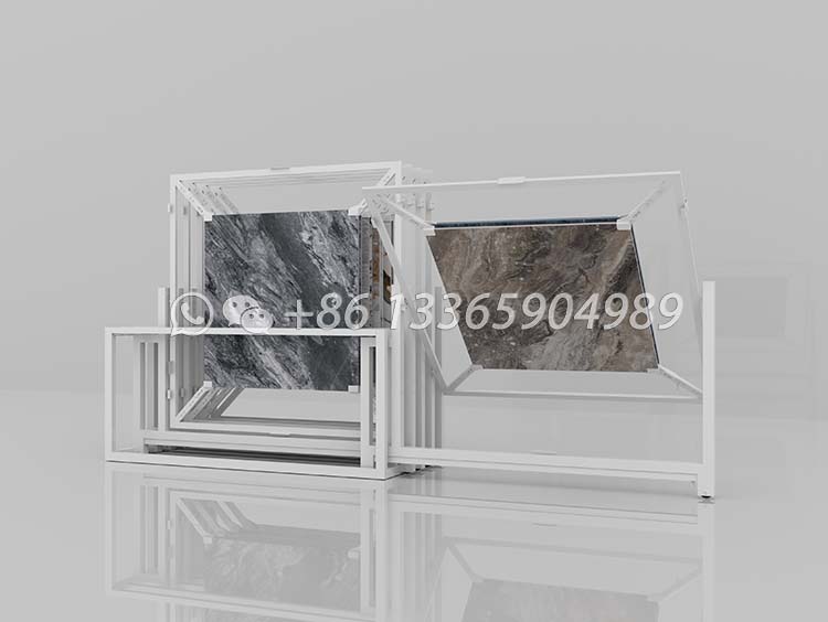 pull-out rotating ceramic tile sample display stand display shelf holder frame ct602