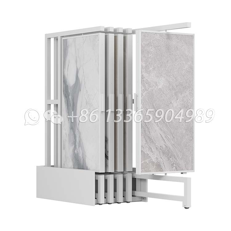 tile display rack suppliers push pull display stand-CT608-1