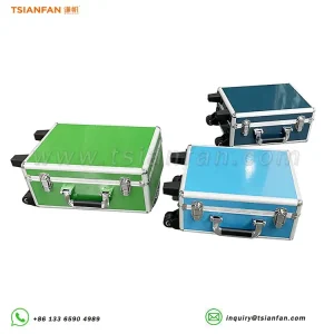 Portable Stone Chip Swatches EVA Briefcase with Magnetic Latch
