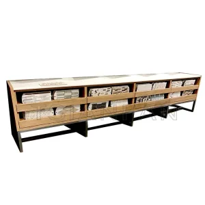 Store Mosaic tile sample drawer display Monitor Collection Cabinet Steel Wood MC1002