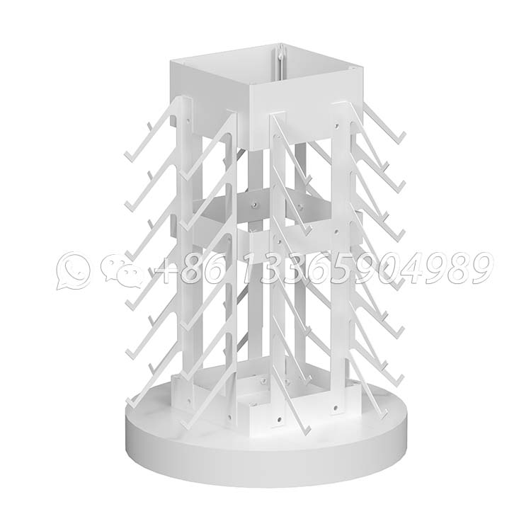 Metal rotating ceramic tile board multilayer display frame-ML005
