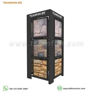 four-sided cultured stone combination novelty display rack ml042