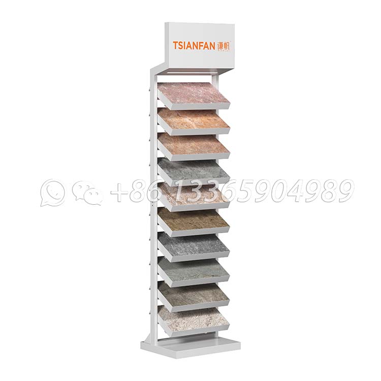 High-capacity stone display stand stone display shelf-SW365