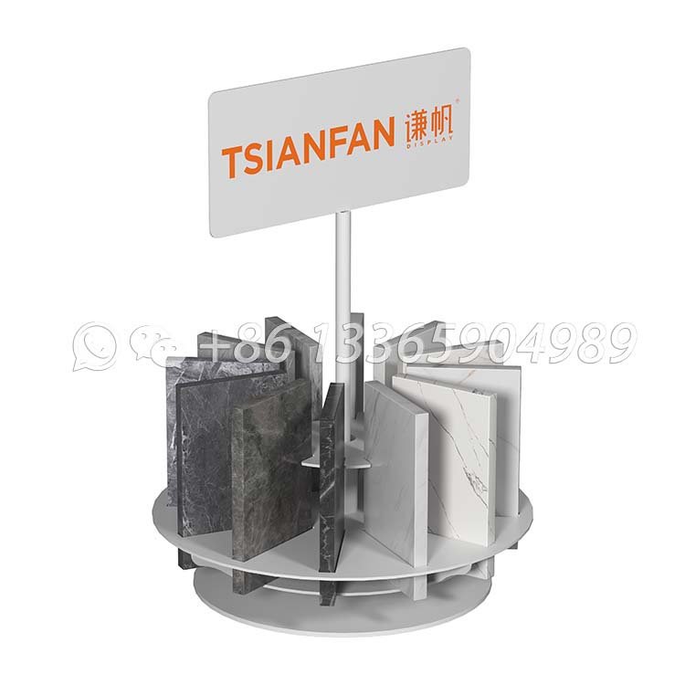 quartz stone display stand table frame for showroom online buy-srt759