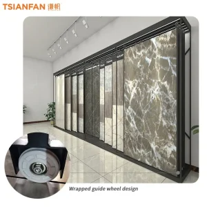Push-Pull Stone Floor Large Display System