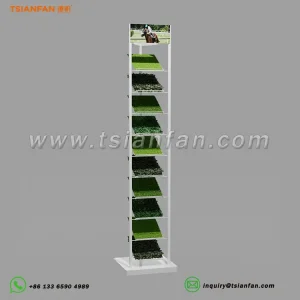 synthetic artificial turf display stand for showrooms -SZP009