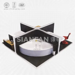 metal washbasin display stand,washbasin display rack-vb2011