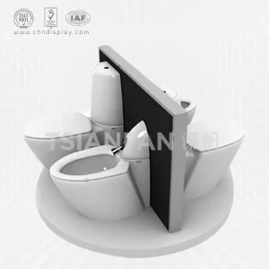 best selling toilet display rack/toilet seat display rack-vm2001