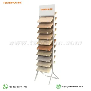 Display Racks For Wood Flooring Hand Panel Slot Displays-WC2025