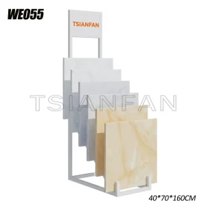 Waterfall Stone Display Rack Floor Low Price Sale Tile Sample Display-WE055
