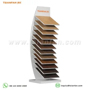 Wood Floor Display Rack Flooring Sample Display Stand-WL936