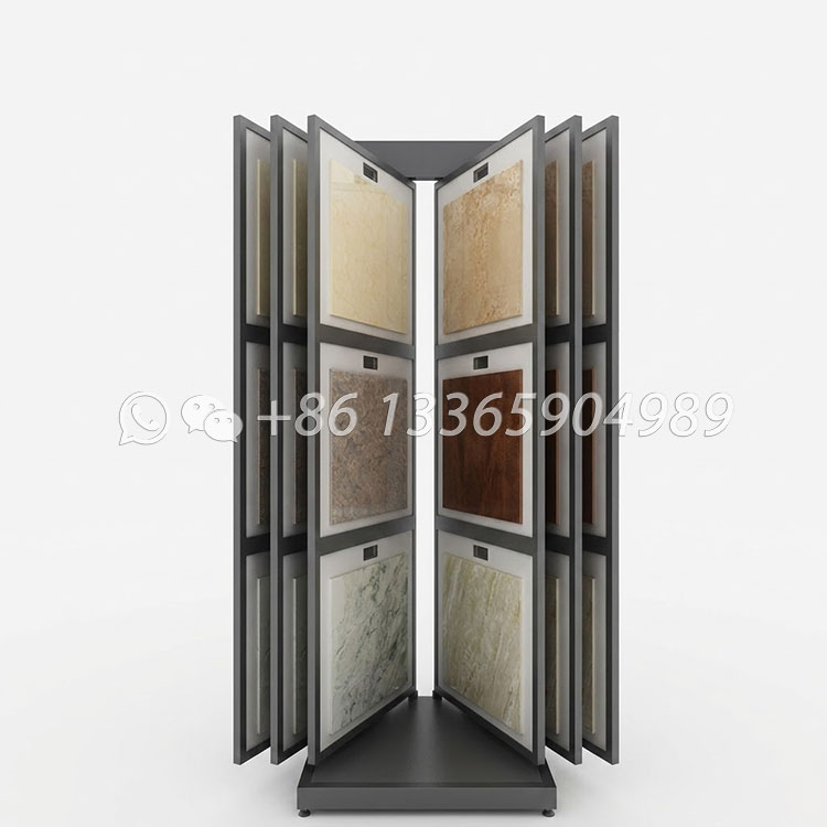 turning ceramic tile stone display-cf2076