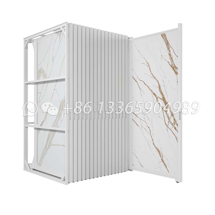 porcelain tiles push-pull display stands-CT011