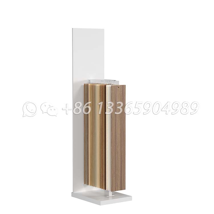 adjustable wooden floor display rack-WJ2048