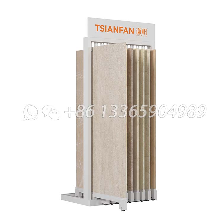 ceramic tiles display rack push pull display stand-SG607