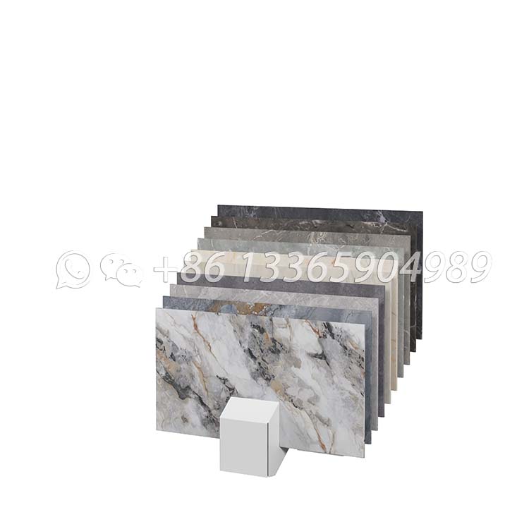 simple porcelain tile display rack waterfall tile display rack-CE061 - Image 5