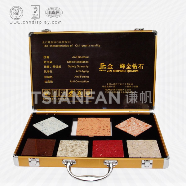 stone show special customized sample suitcase-px2035