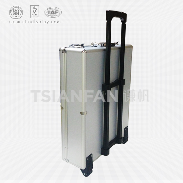 granite sample aluminum suitcase,strong material-px2008