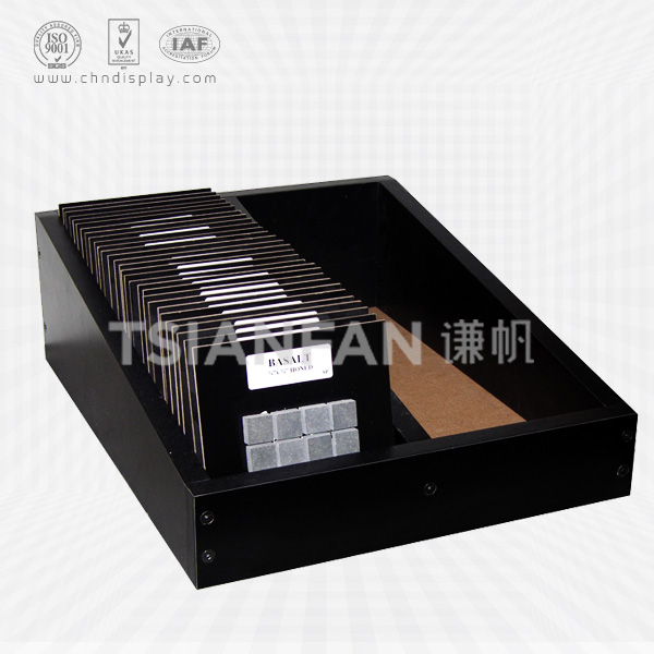 mosaic stone sample display box,pre-production sample-pb2077
