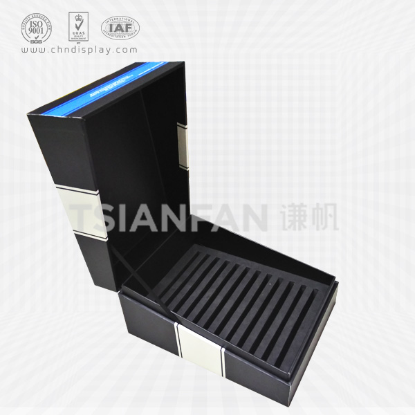 stone sample box,quartz stone sample marketing clamshell box-pb2008