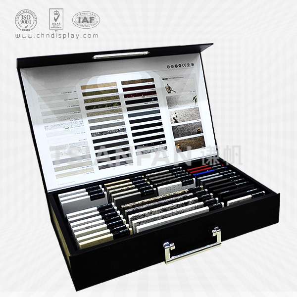 granite stone sample suitcase-pb2041