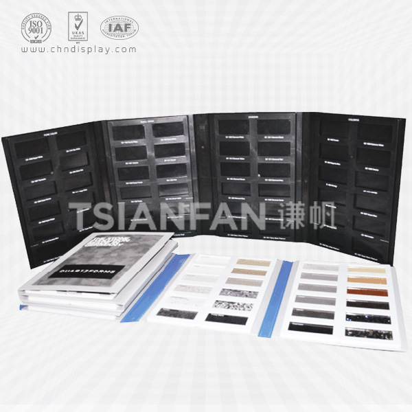 4 pages plastic granite sample book-py2005