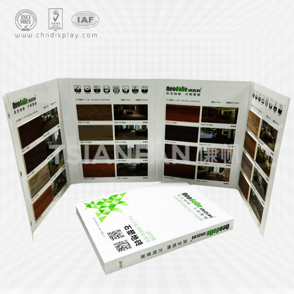 stone plastic floor tiles paper sample binder-pp-eva-2048