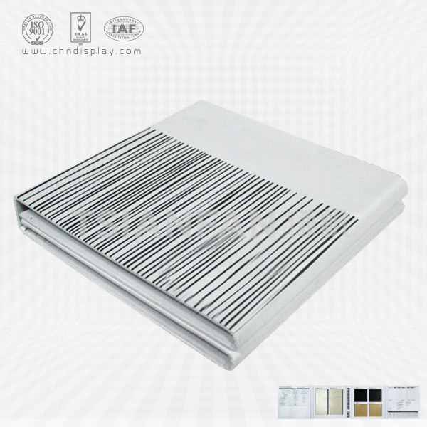 4 pages quartz stone paper sample binder-pp-eva-2035