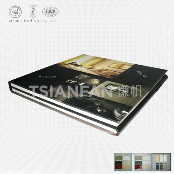 3 pages quartz stone paper sample folder-pp-eva-2032