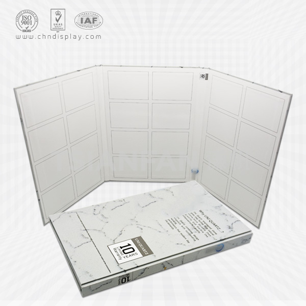 3 pages marble paper sample folder-pp-eva-2006
