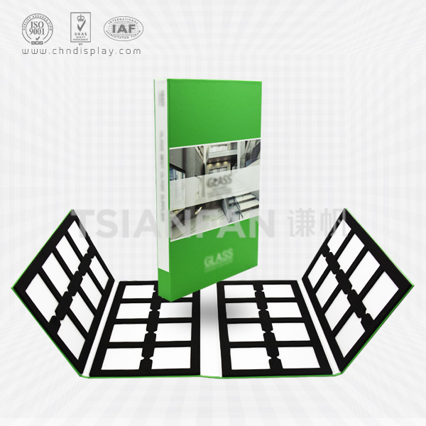 4 pages quartz stone floor paper sample folder-pp-eva-2003