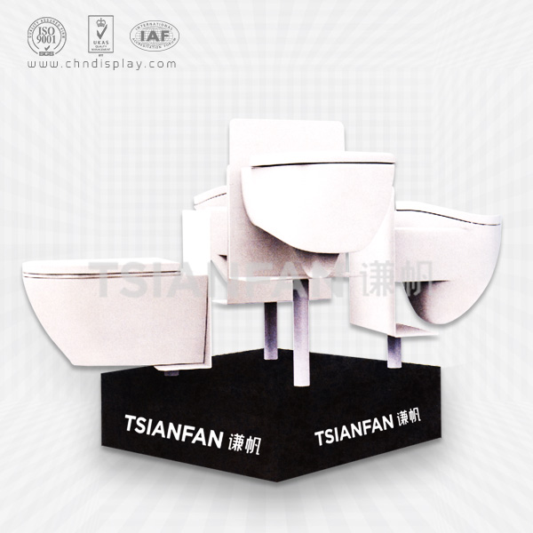 supermarket toilet display/toilet display stand/toilet display rack-vm2010