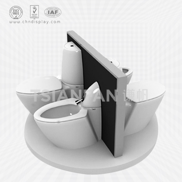 best selling toilet display rack/toilet seat display rack-vm2001