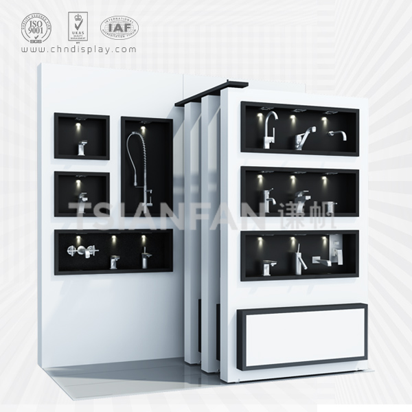 faucet marketing display stand,push and pull style-vl2004