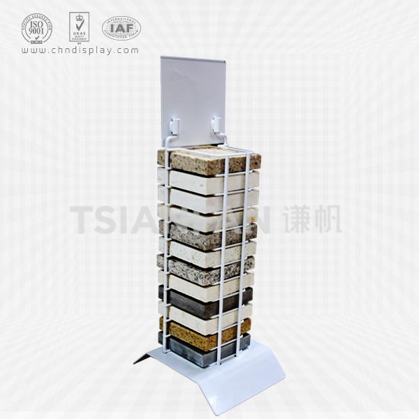 stone countertop display iron wire stand-srt2005
