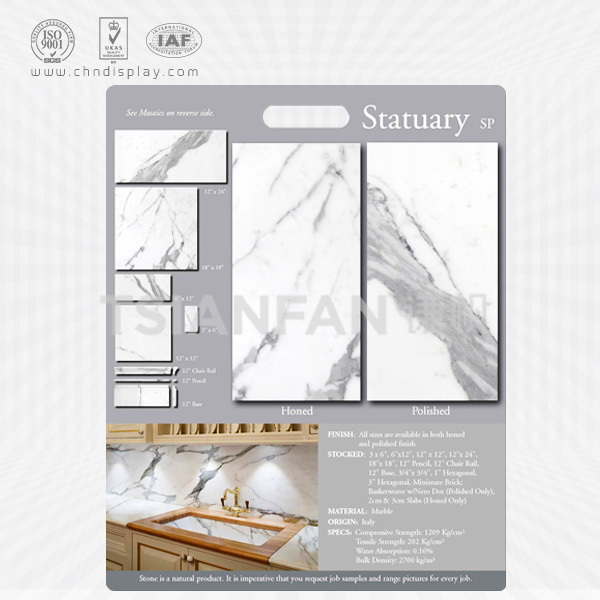 artificial stone tile sample hand boards-ps2029
