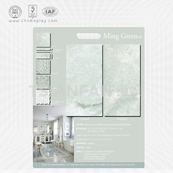 stone mosaic sample hand display board-ps2025