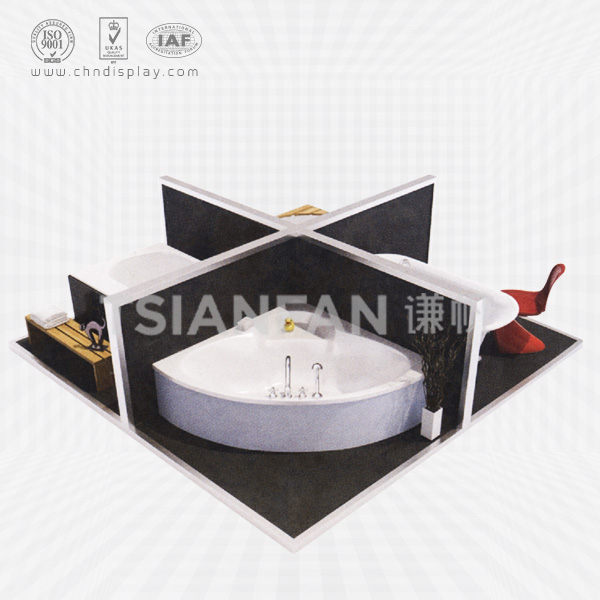 metal washbasin display stand,washbasin display rack-vb2011