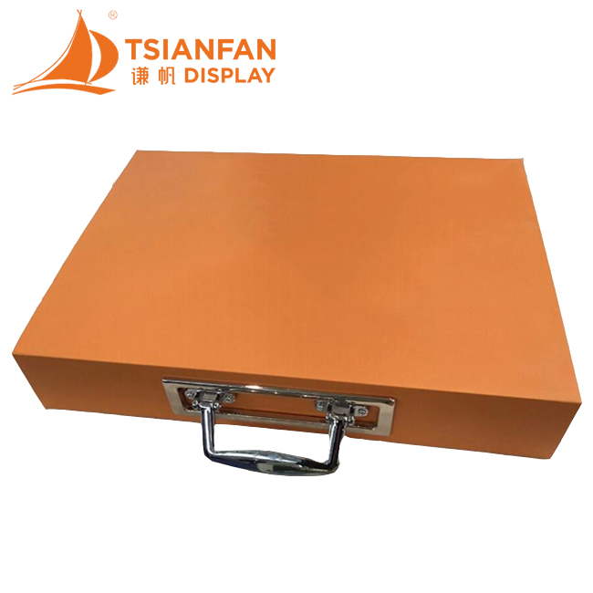 high quality stone sample box display box for displaying marble quartz stone tiles-pb2014