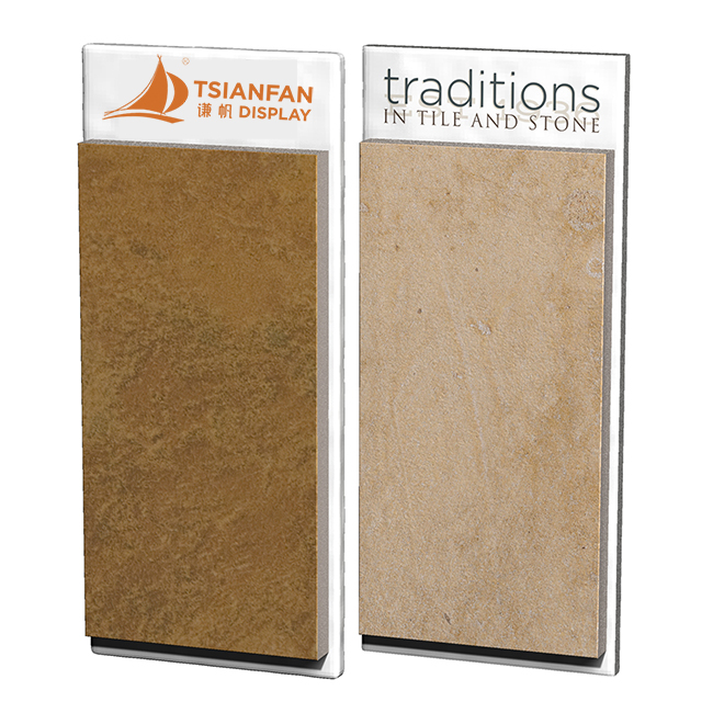 florida tile sample plastic large volume finished display boards-ps2047