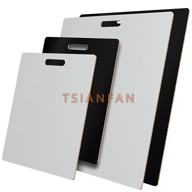 black tile display PVC boards,stone display board-ps2045