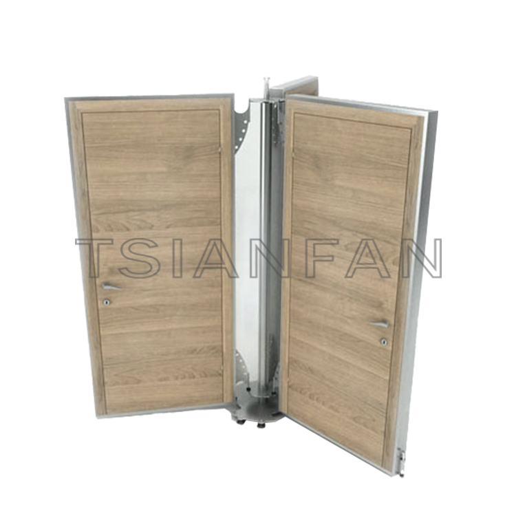 modern style wood door display stand,rotating style-d2008